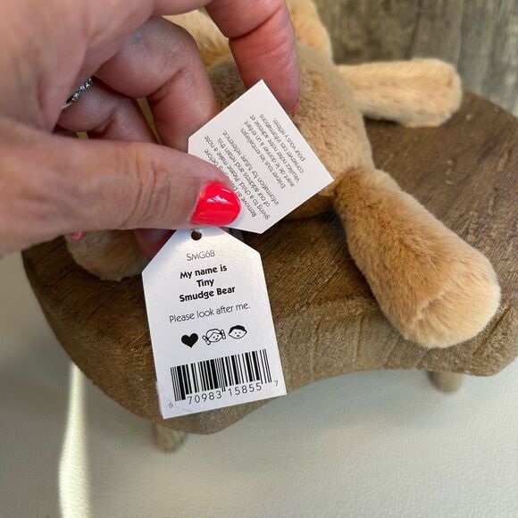 Jellycat Tiny Smudge Bear NEW FAST SHIP Gift - Picture 5 of 5